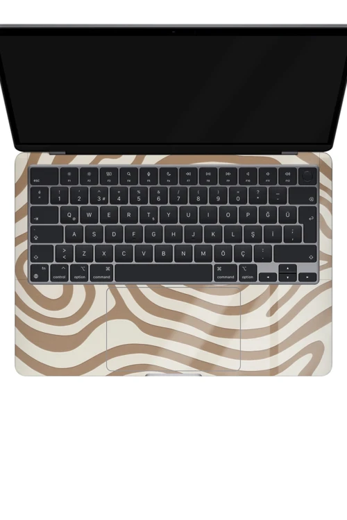Macbook Air 13" (2022 M2) Kaplama - Ahşap İzi