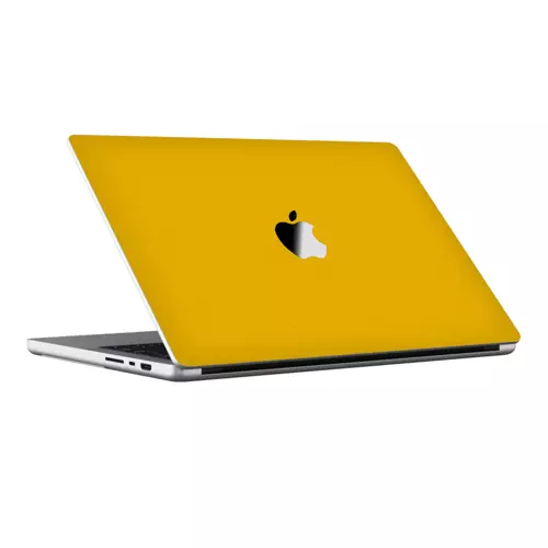 Macbook Pro 14" (2023 M2) Kaplama - Dokulu Sarı