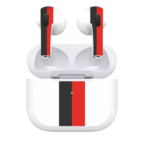 Airpods 3 Kaplama Siyah Beyaz Kırmızı