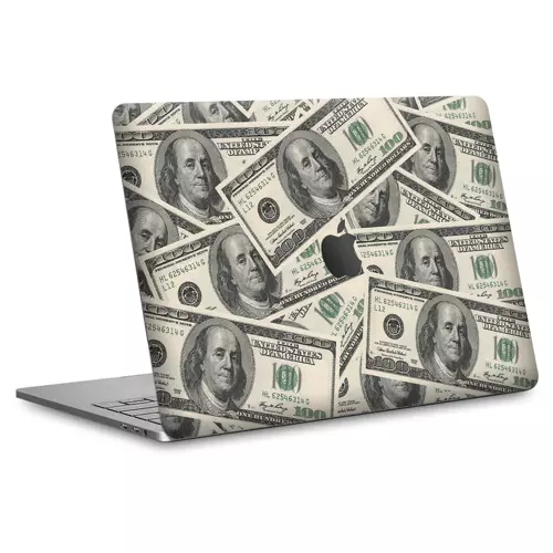 Macbook Air 13" (2018-2019) Kaplama - Dolar Desenli