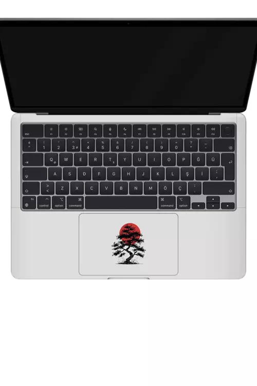 Macbook Air 13" (2024 M3) Kaplama - Japon Ağacı