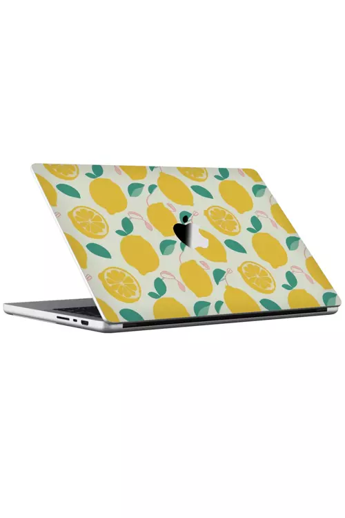 Macbook Pro 14" (2021 M1) Kaplama - Limon Çiçeği