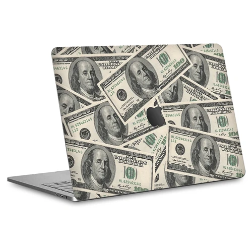 Macbook Pro 15" (2019) Kaplama - Dolar Desenli