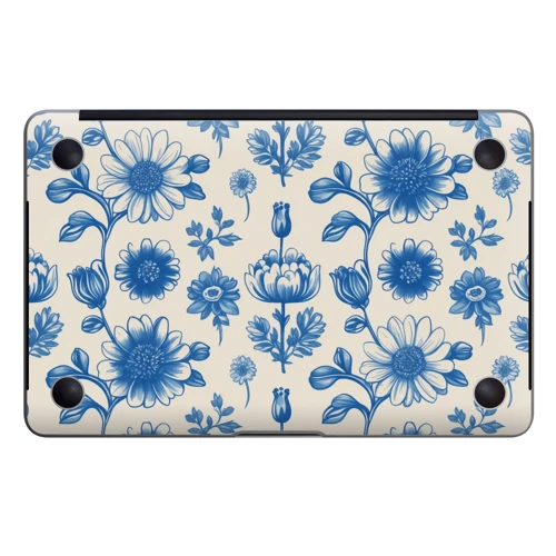 Macbook Pro 13" (2020 M1) Kaplama - Mavi Bahçe
