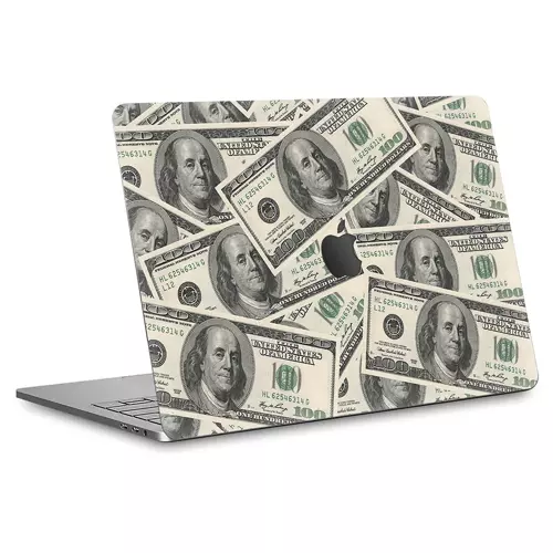 Macbook Pro 13" (2022 M2) Kaplama - Dolar Desenli