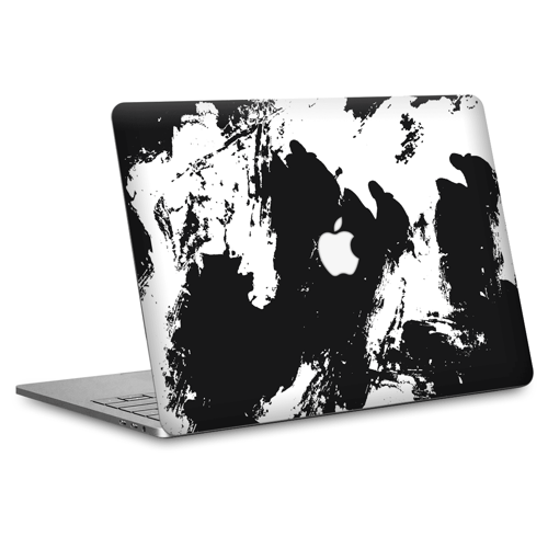 Macbook Pro 13" (2013-2015 Retina) Kaplama - Siyah Beyaz