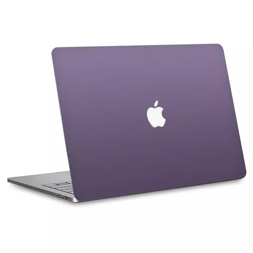 Macbook Pro 13" (2013-2015 Retina) Kaplama - Dokulu Derin Mor