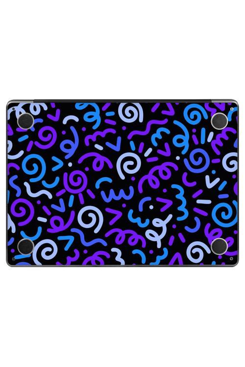 Macbook Air 13" (2024 M3) Kaplama - Konfeti