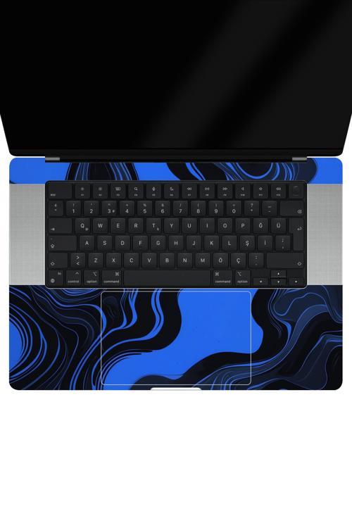Macbook Pro 14" (2021 M1) Kaplama - Mavi İzohips