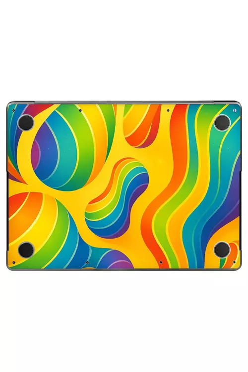 Macbook Pro 14" (2023 M2) Kaplama - Gökkuşağı