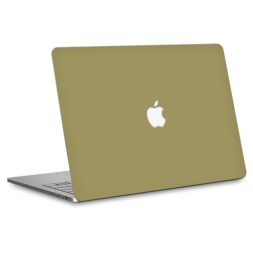 Macbook Pro 13" (2013-2015 Retina) Kaplama - Dokulu Haki Yeşil