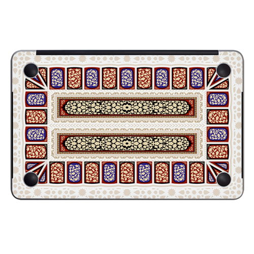 Macbook Pro 13" (2022 M2) Kaplama - Geleneksel Motif
