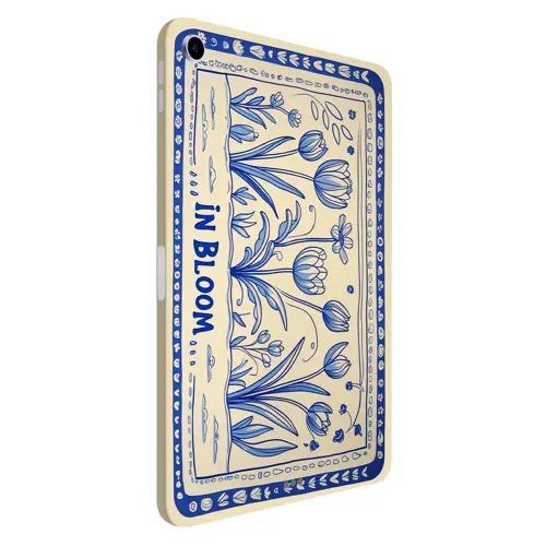 İpad Kaplama Porselen Çiçekler