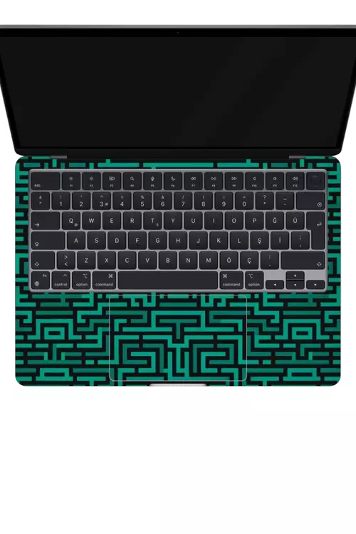 Macbook Air 13" (2024 M3) Kaplama - Labirent