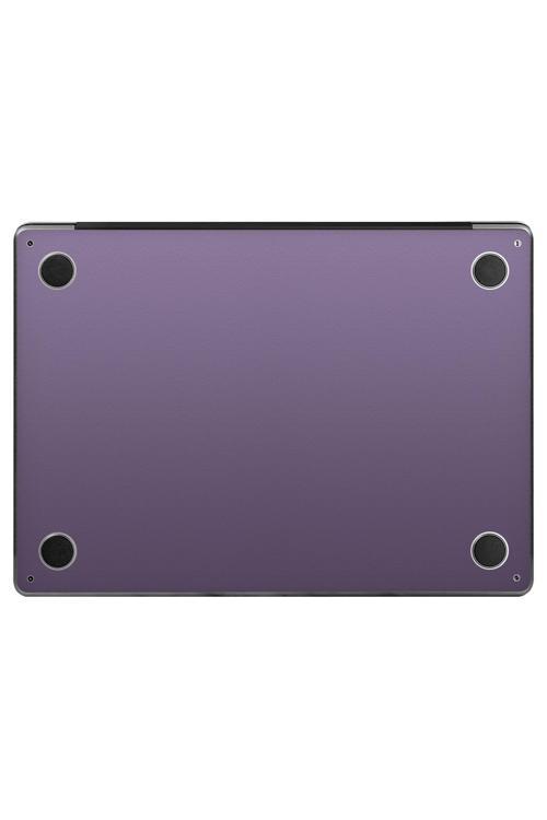 Macbook Air 13" (2022 M2) Kaplama - Dokulu Derin Mor