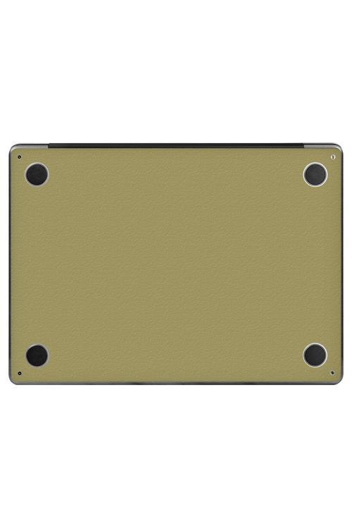 Macbook Air 13" (2022 M2) Kaplama - Dokulu Haki Yeşil