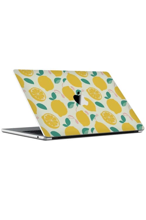 Macbook Air 13" (2024 M3) Kaplama - Limon Çiçeği