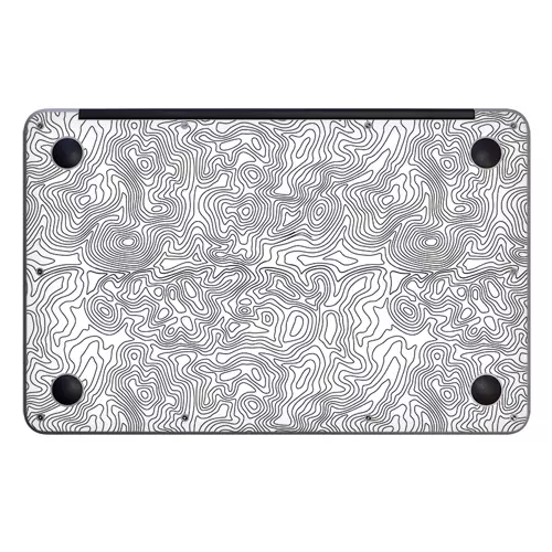 Macbook Air 13" (2020 M1) Kaplama - Beyaz İzohips