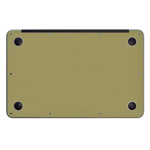 Macbook Air 13" (2020 M1) Kaplama - Dokulu Haki Yeşil