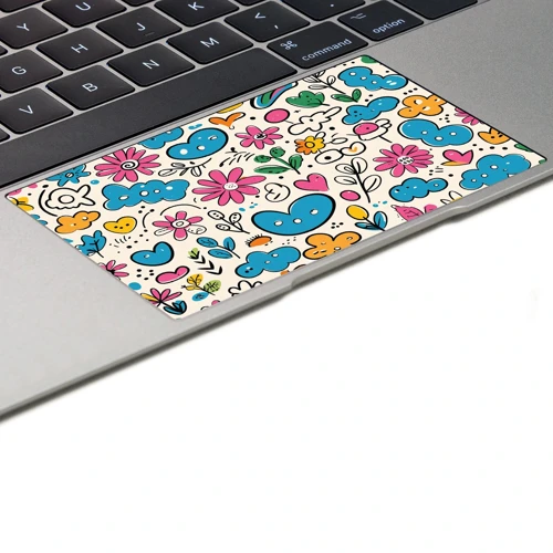 Macbook Pro 13" (2020 M1) Kaplama - Renkli Bahçe