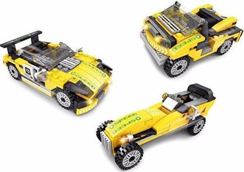 Assembling Master 170 Parça 3 in 1 Spor Arabalar