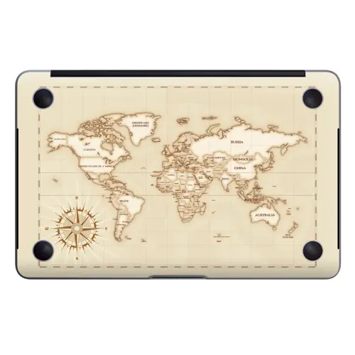 Macbook Pro 13" (2020 M1) Kaplama - Retro Atlas