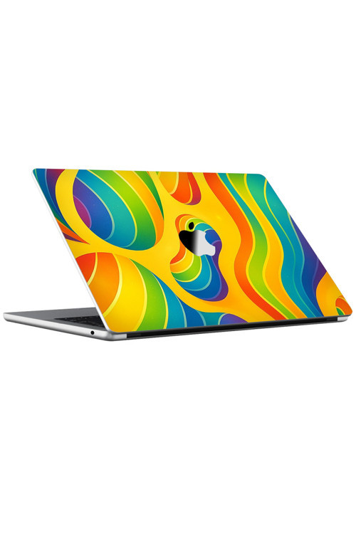 Macbook Air 13" (2022 M2) Kaplama - Gökkuşağı