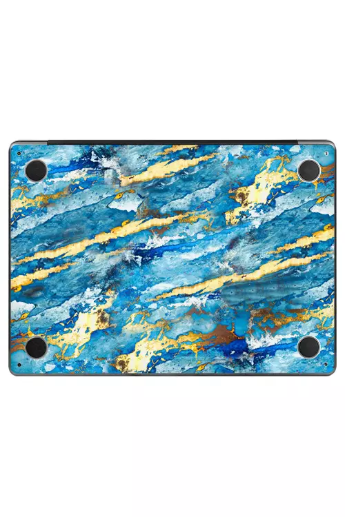 Macbook Air 13" (2024 M3) Kaplama - Mistik Mermer