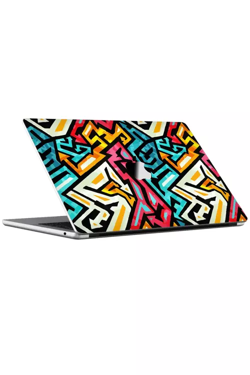 Macbook Air 13" (2022 M2) Kaplama - Grafiti