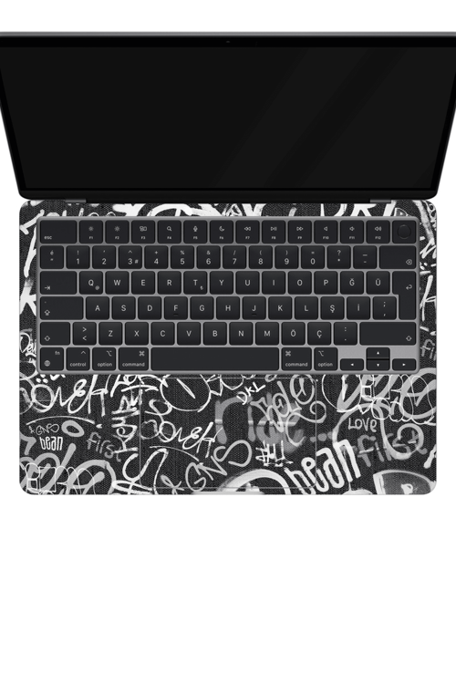 Macbook Air 13" (2022 M2) Kaplama - Grove Street Grafiti