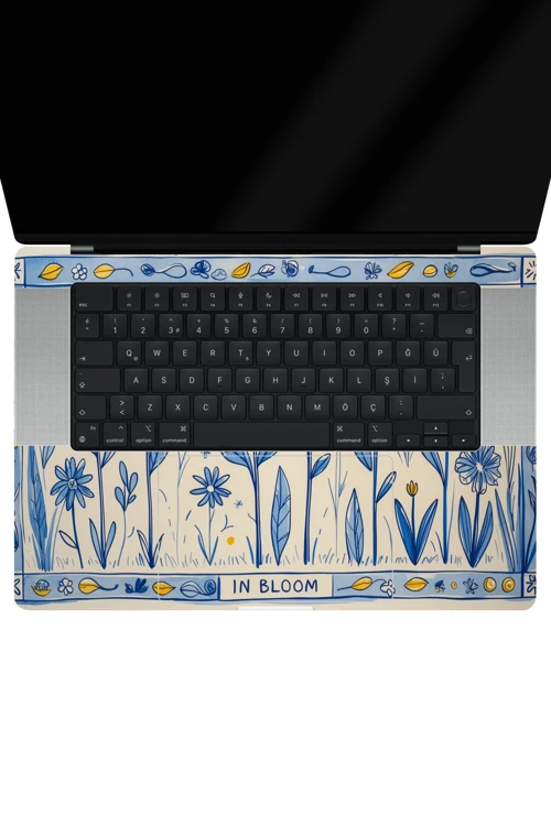 Macbook Pro 16" (2023 M2) Kaplama - Mavi Bahar