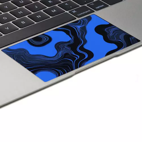 Macbook Pro 13" (2022 M2) Kaplama - Mavi İzohips