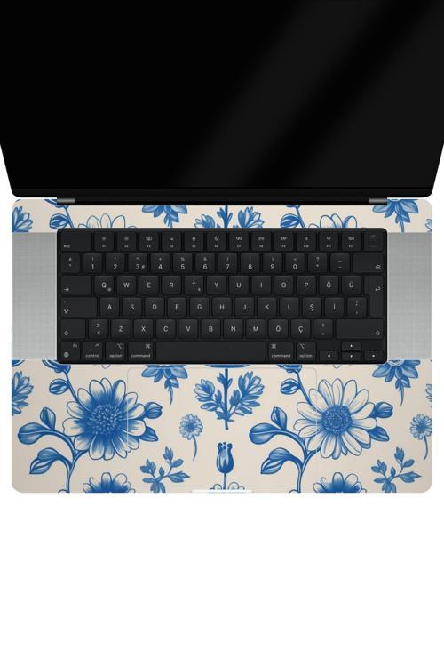 Macbook Pro 16" (2023 M2) Kaplama - Mavi Bahçe