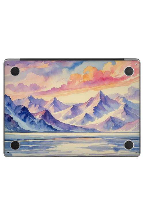 Macbook Air 13" (2024 M3) Kaplama - Pastel Dağlar