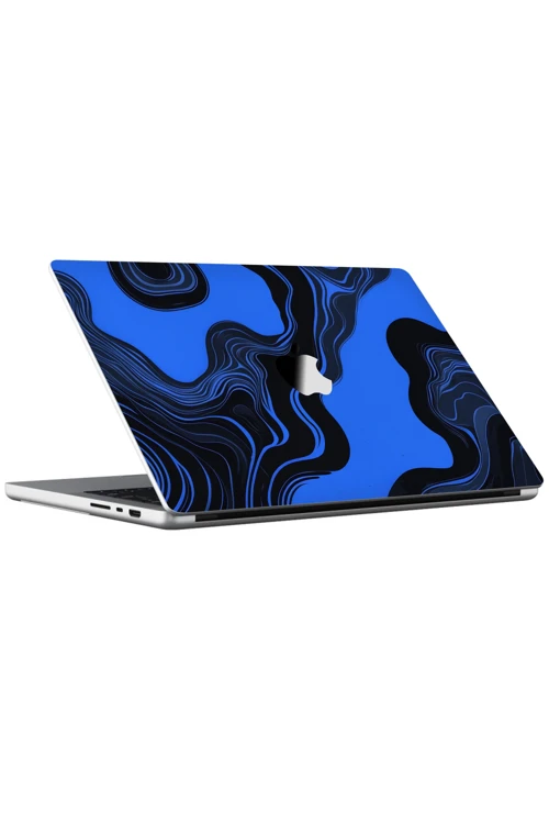 Macbook Pro 14" (2023 M2) Kaplama - Mavi İzohips