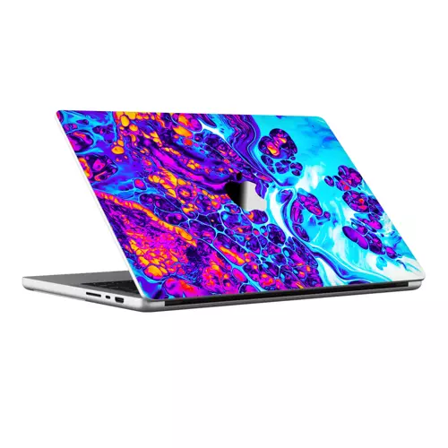 Macbook Pro 14" (2023 M3) Kaplama - Mistik Mor Dalga