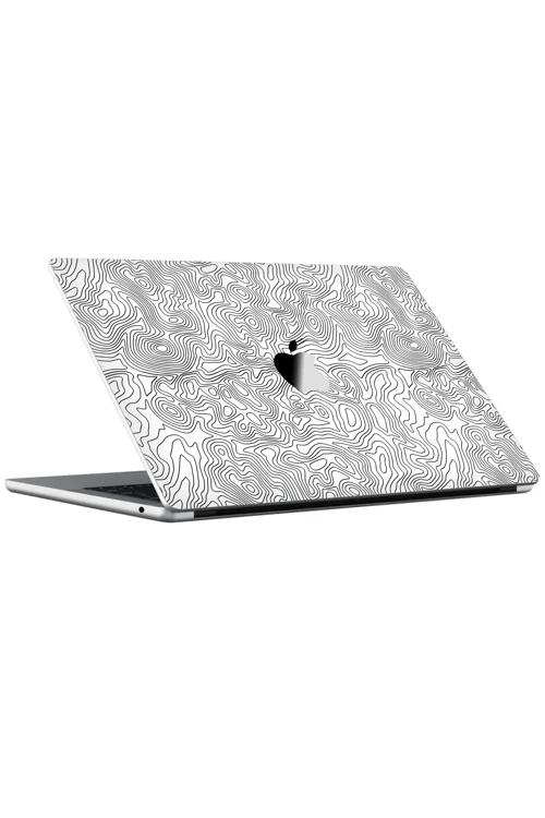 Macbook Air 13" (2024 M3) Kaplama - Beyaz İzohips