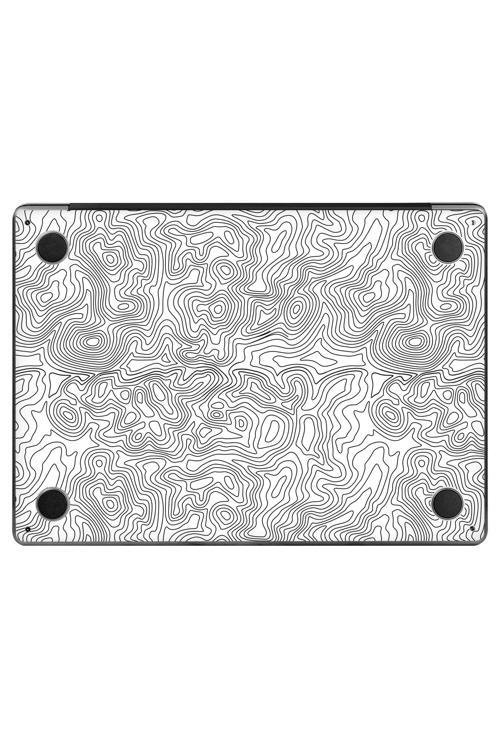 Macbook Air 13" (2024 M3) Kaplama - Beyaz İzohips