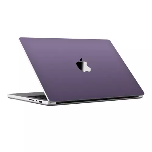 Macbook Pro 16" (2023 M2) Kaplama - Dokulu Derin Mor