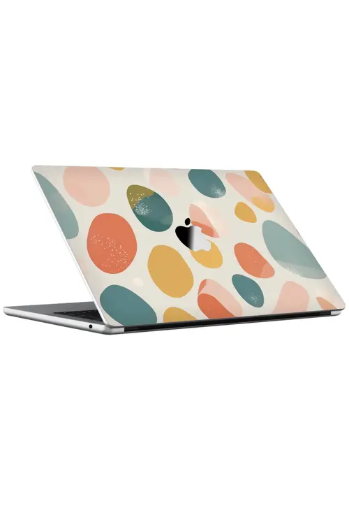 Macbook Air 13" (2024 M3) Kaplama - Renkli Taşlar