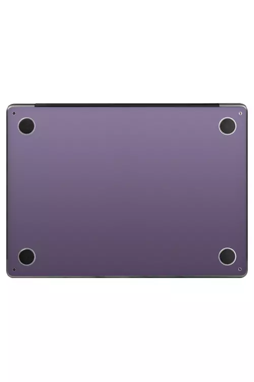 Macbook Air 13" (2024 M3) Kaplama - Dokulu Derin Mor