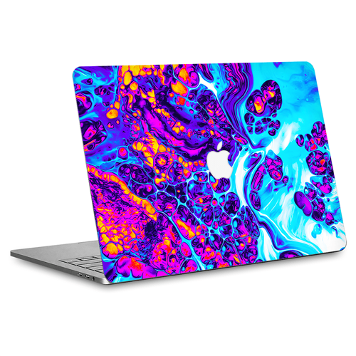 Macbook Pro 13" (2013-2015 Retina) Kaplama - Mistik Mor Dalga