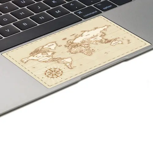 Macbook Pro 15" (2019) Kaplama - Retro Atlas