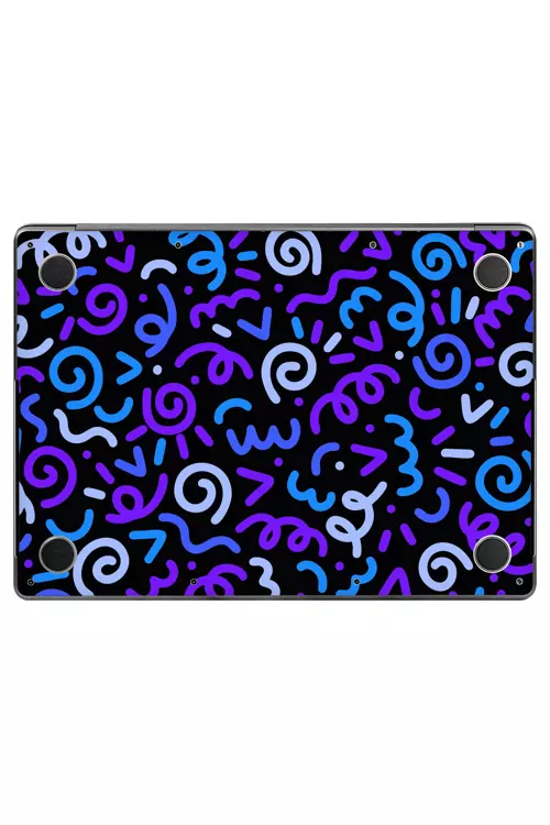 Macbook Pro 14" (2021 M1) Kaplama - Konfeti