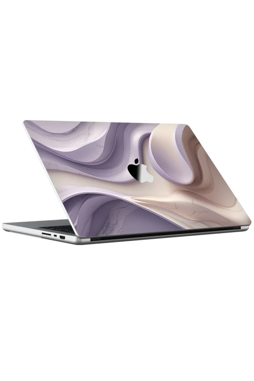 Macbook Pro 16" (2023 M3) Kaplama - Lavanta Mermer