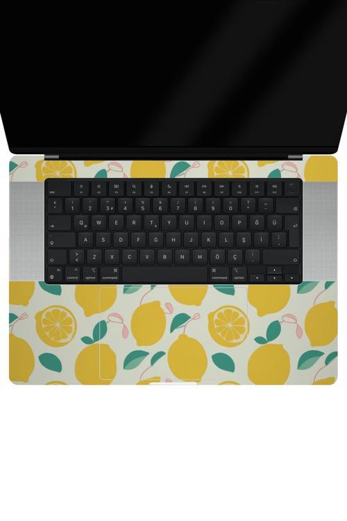 Macbook Pro 16" (2023 M3) Kaplama - Limon Çiçeği