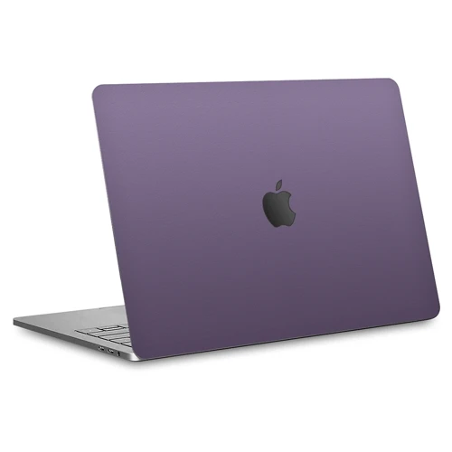 Macbook Pro 15" (2019) Kaplama - Dokulu Derin Mor