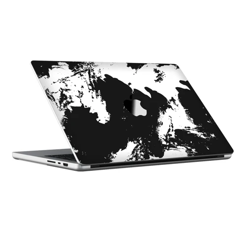 Macbook Pro 16" (2023 M2) Kaplama - Siyah Beyaz