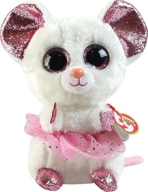 Beanie Boos Tütülü Peluş Fare Nina 17 cm