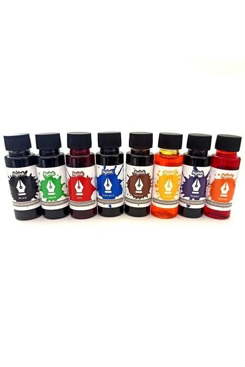 Pilot Parallel Pen Mürekkebi-Kaligrafi Mürekkep-8 Renk-30Ml